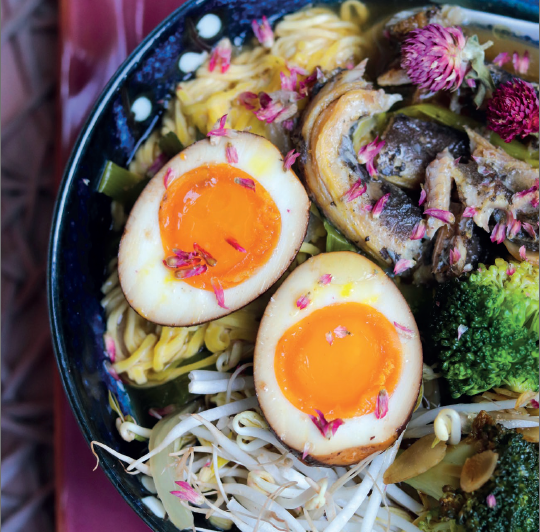 Ramen with Eels Marinated In Vinegar