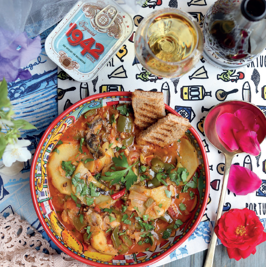 Caldeirada with Eels Marinated in Vinegar