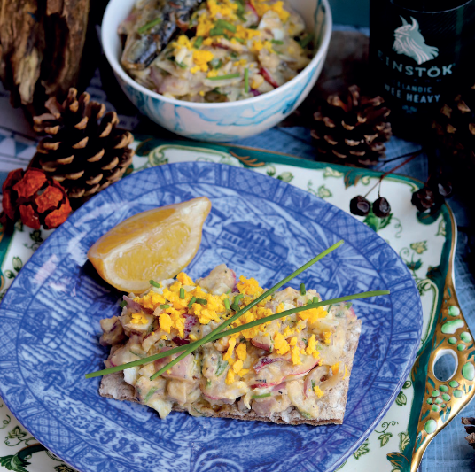 Gubbröra: Swedish Salad with Sardines