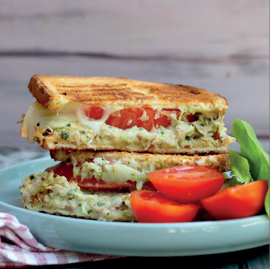 Tuna Melt: American Toasted Tuna Sandwich