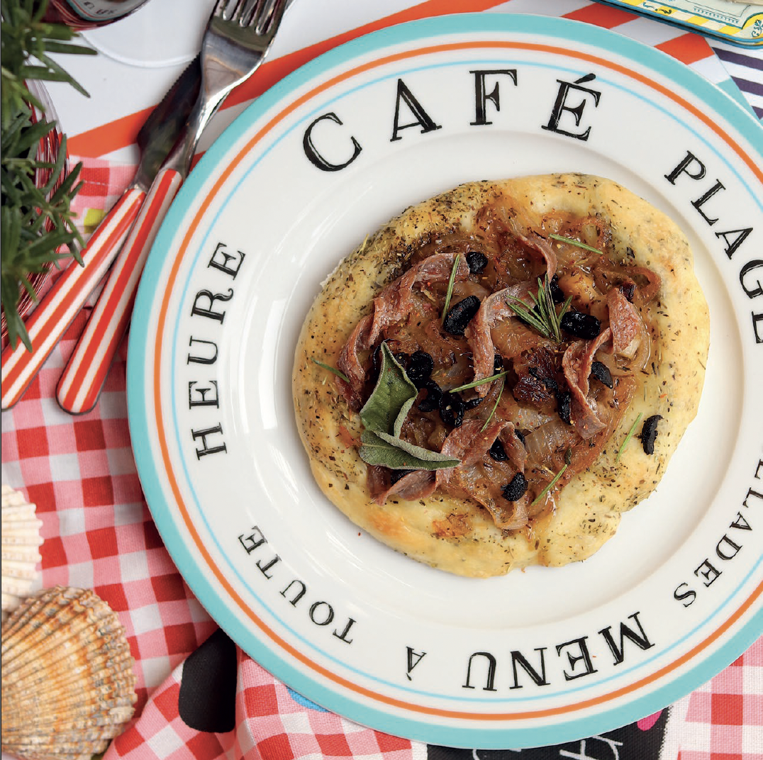 Pissaladière with Anchovies